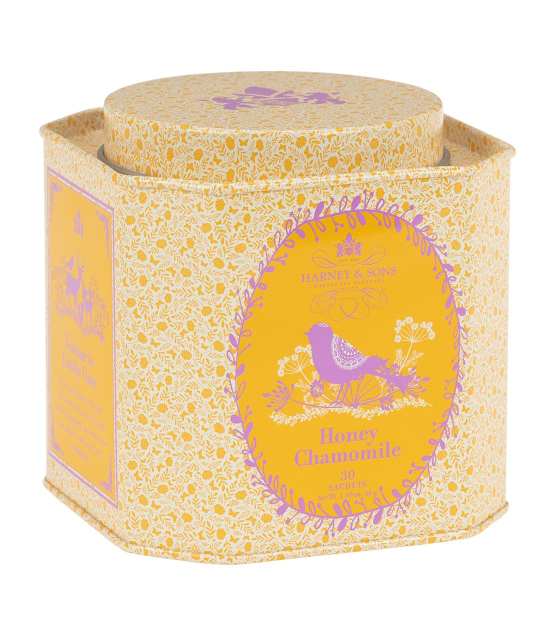 Honey Chamomile, Tin of 30 Sachets - DWELL by CMHarney & Sons Fine Teas