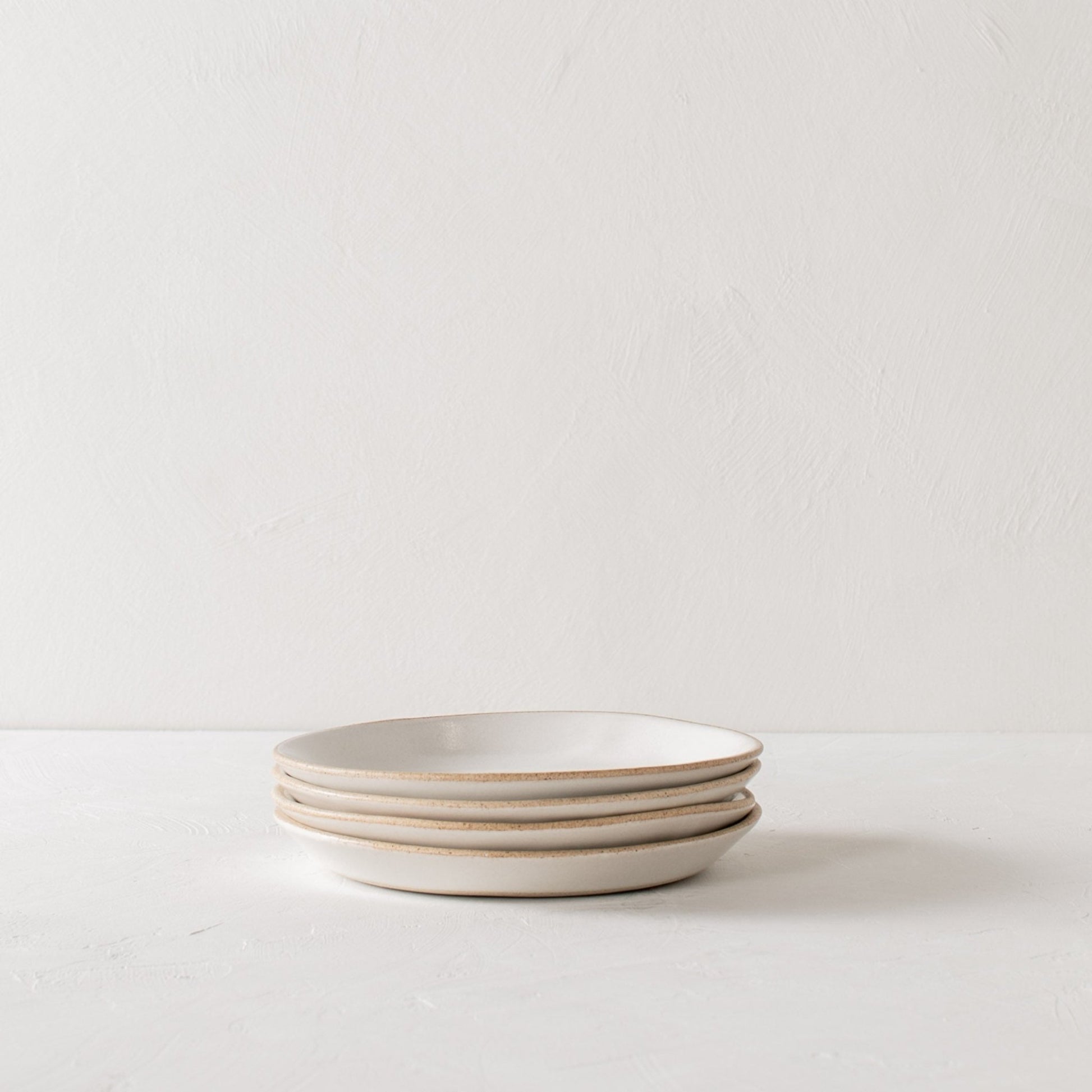 Minimal Salad Plates | Stoneware - DWELL by CMCONVIVIAL