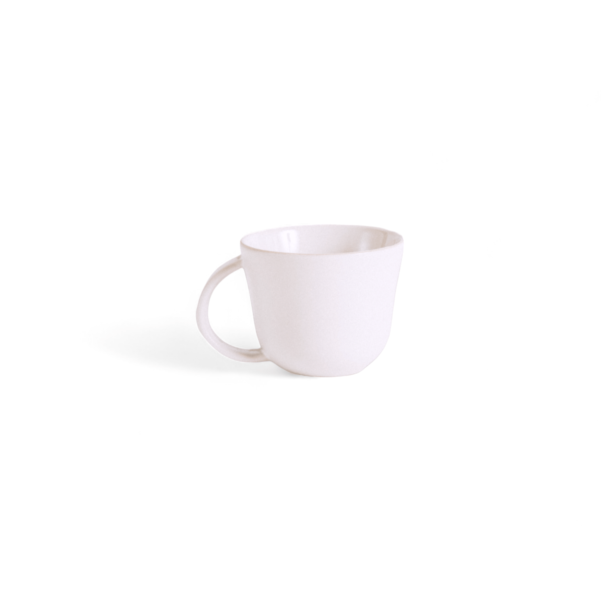 S/4 Tunisian Mug - Matte White - DWELL by CMGHARYAN Stoneware & More North America