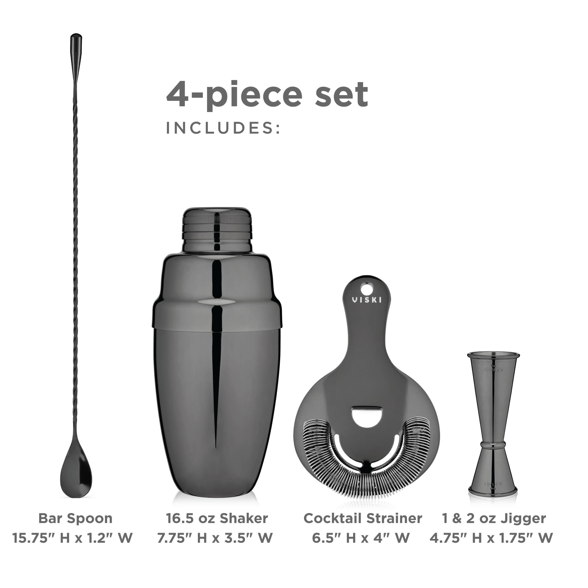 4 - Piece Warren Barware Set - DWELL by CMViski