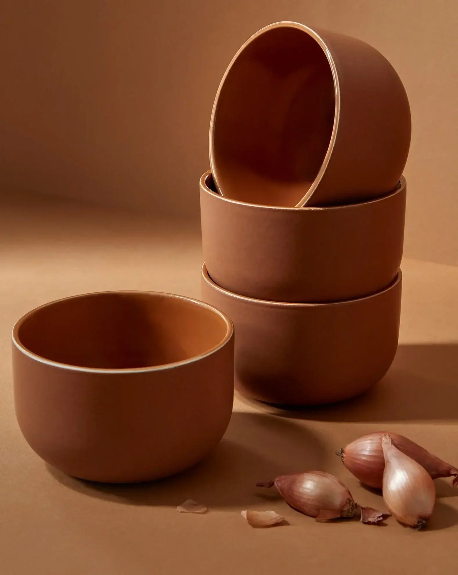 S/4 Tunisian Bowl - Terracotta - DWELL by CM