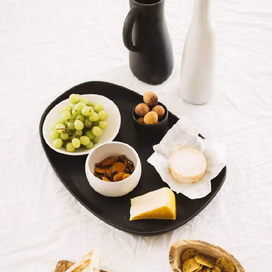 Stoneware Long Serving Platter | GHARYAN Stoneware - DWELL by CM