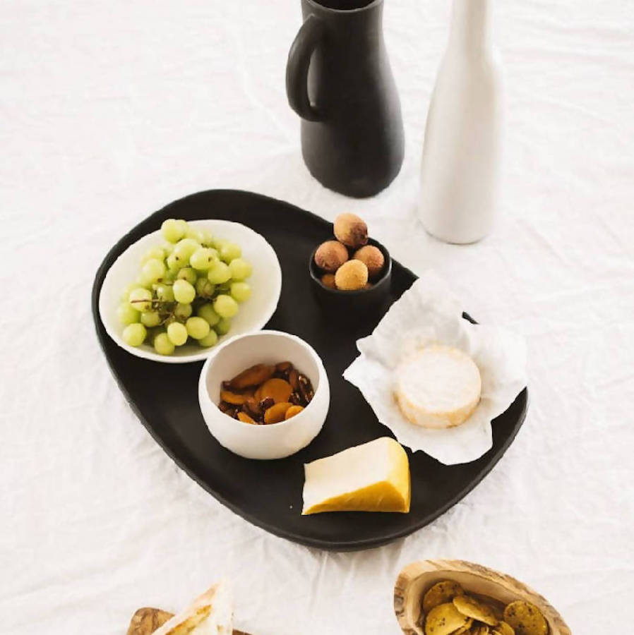 Stoneware Long Serving Platter | GHARYAN Stoneware