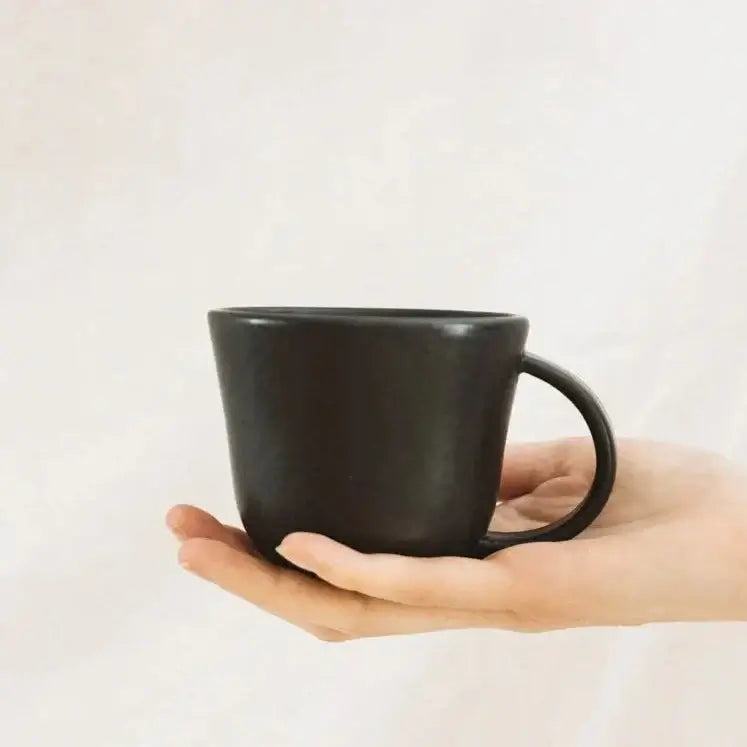 S/4 Tunisian Mug - Matte Black - DWELL by CM