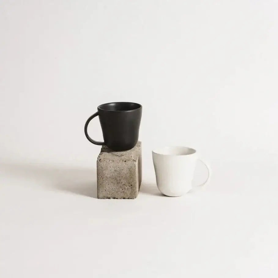 S/4 Tunisian Mug - Matte Black - DWELL by CM