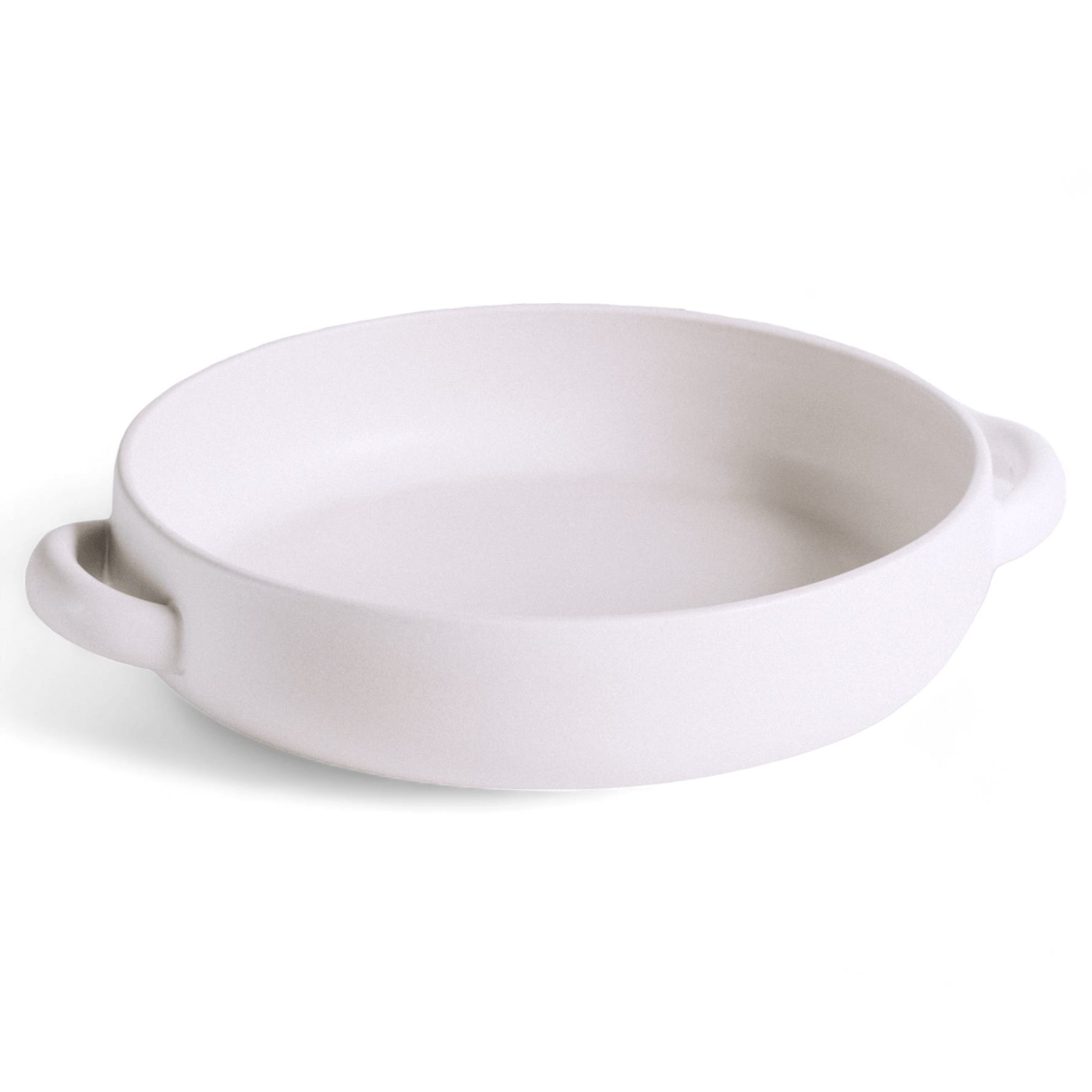 Stoneware Serving Plate With Handles 13.4" - DWELL by CM