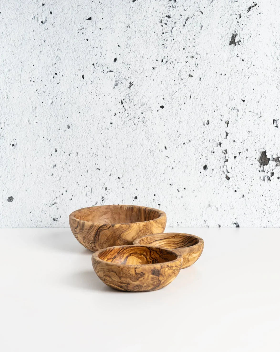 Olive Wood Nesting Bowls - set of 3 - DWELL by CM