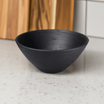 Arendal Black Mango Wood Serving Bowl | Sustainable Luxury Statement Piece by be HOME - DWELL by CMbe HOME