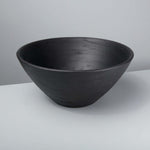 Arendal Black Mango Wood Serving Bowl | Sustainable Luxury Statement Piece by be HOME - DWELL by CM