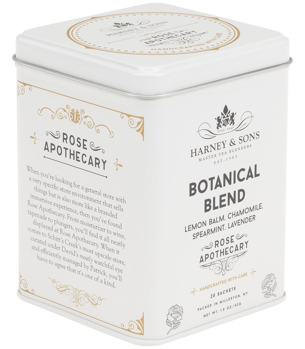 Botanical Blend, Tin of 20 Sachets - DWELL by CMHarney & Sons Fine Teas