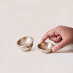 Bronze Kansa Dip Bowl, 1.5" - Set of 4 - DWELL by CMFleck