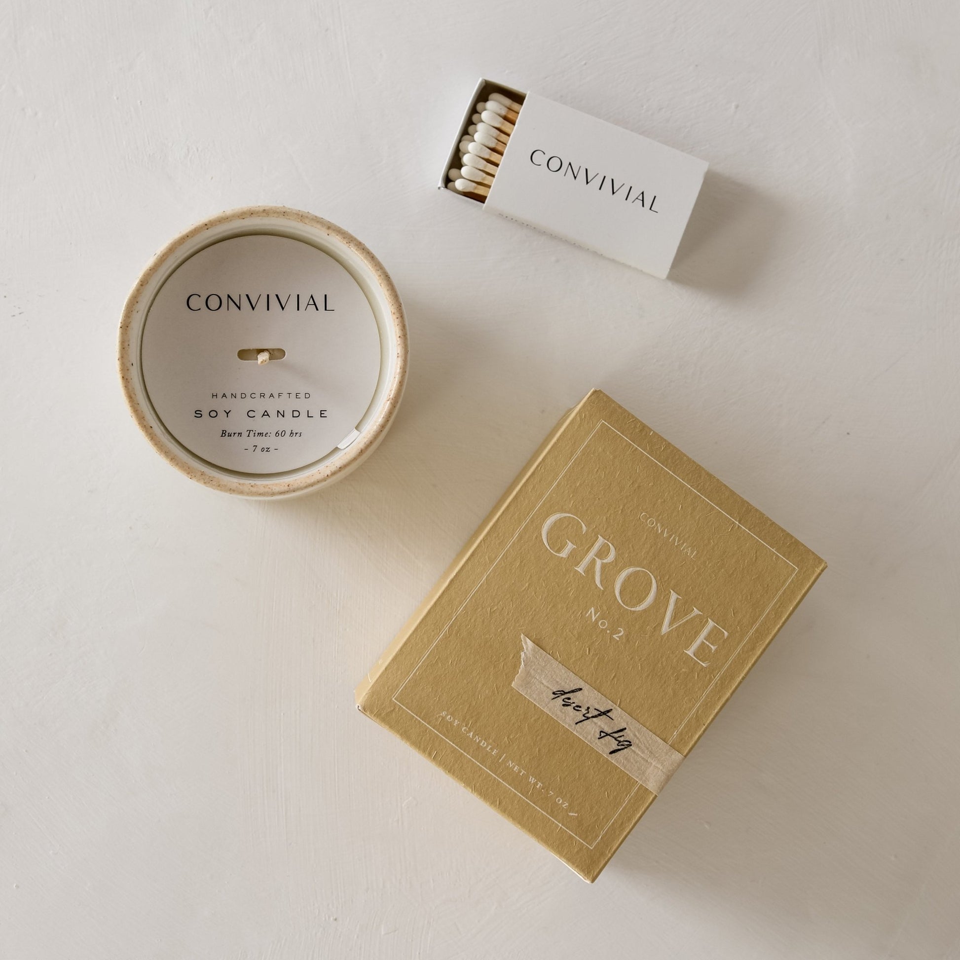 Desert Fig | 7 oz Candle - DWELL by CMCONVIVIAL
