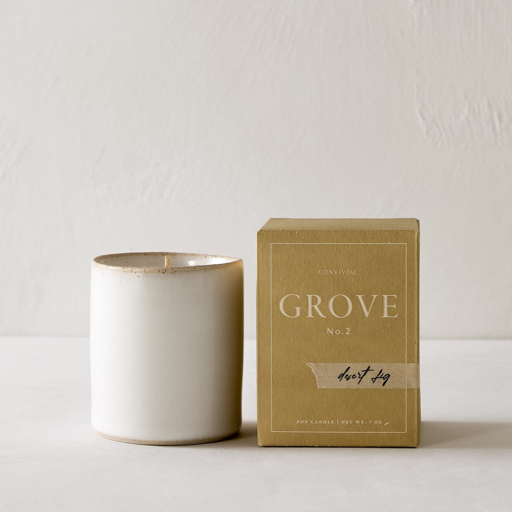 Desert Fig | 7 oz Candle - DWELL by CMCONVIVIAL