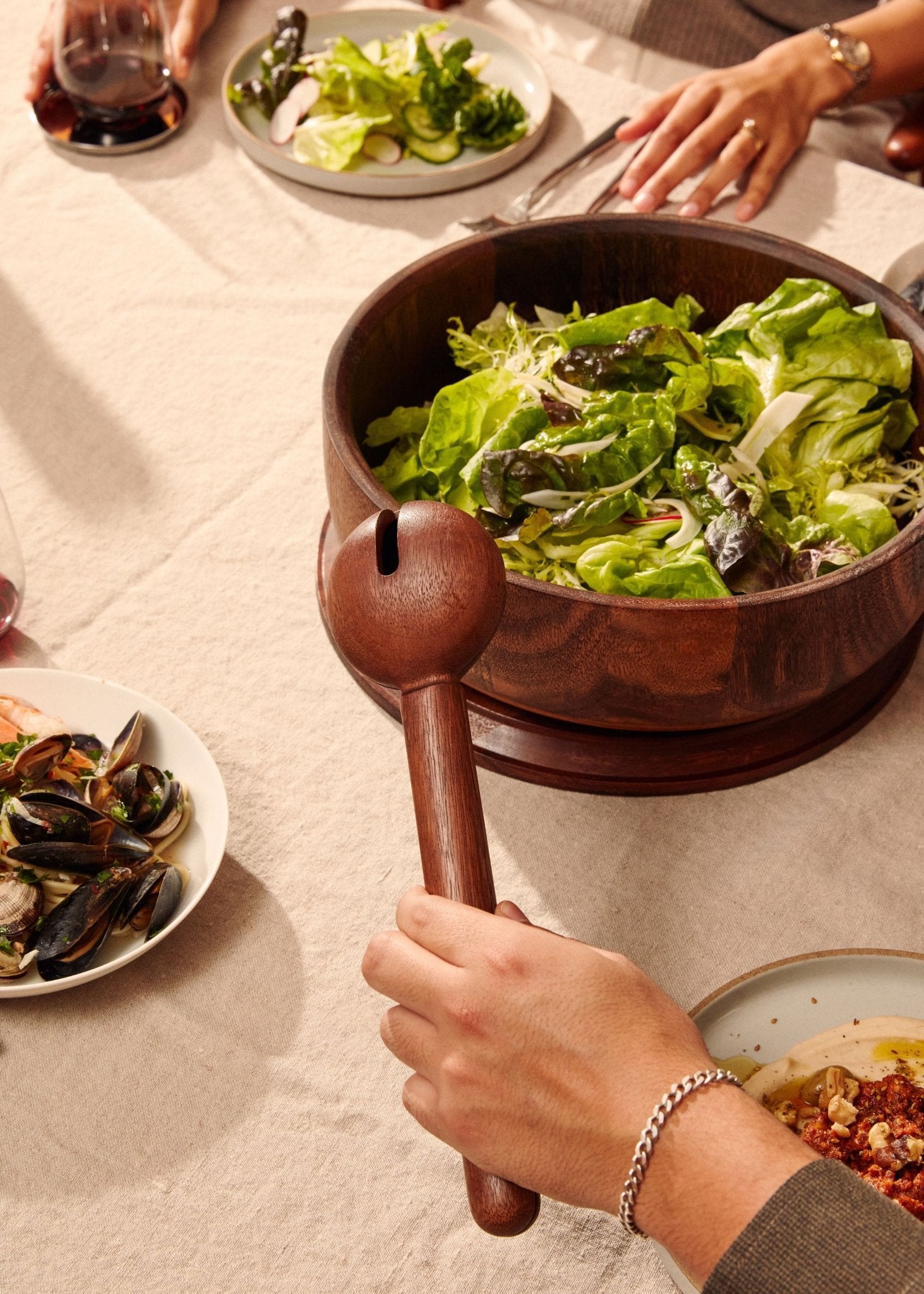 Dottie Salad Servers - DWELL by CMHolcomb