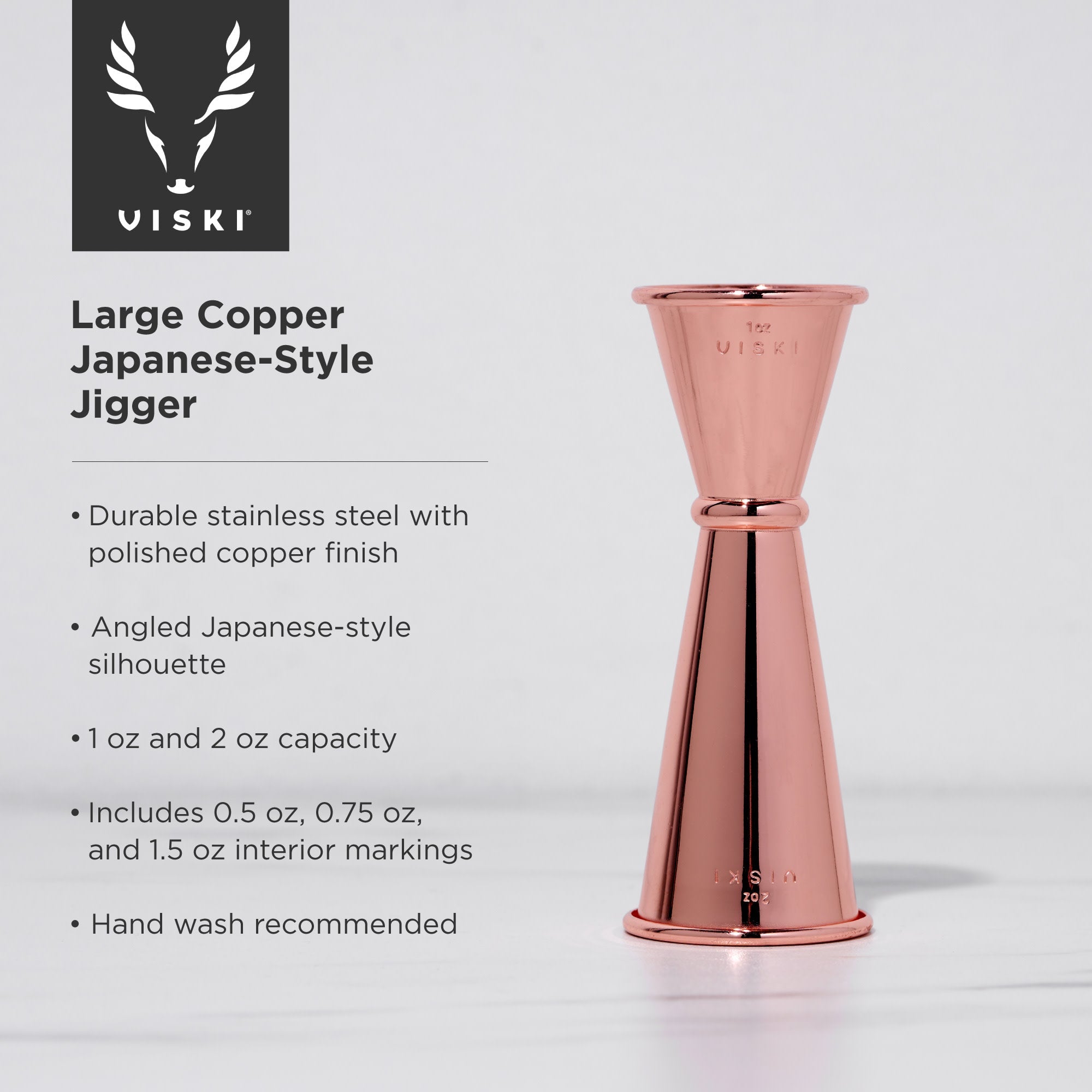 Summit Large Japanese-Style Jigger