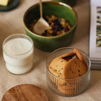 Fluted Glass Storage Jars - set of 3 - DWELL by CMFleck