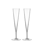 Geometry Champagne Set of 2: Geometric Elegance for Sparkling Wines - DWELL by CMOrrefors