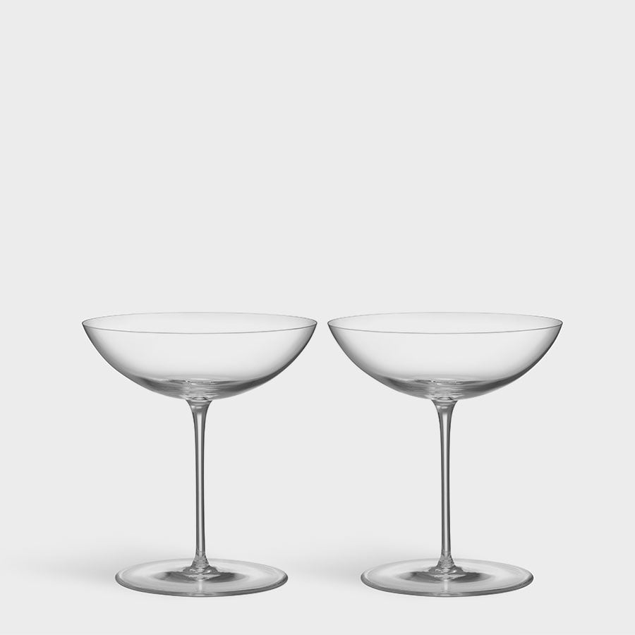 Geometry Cocktail Set of 2: Sculptural Elegance by Claesson Koivisto Rune - DWELL by CMOrrefors