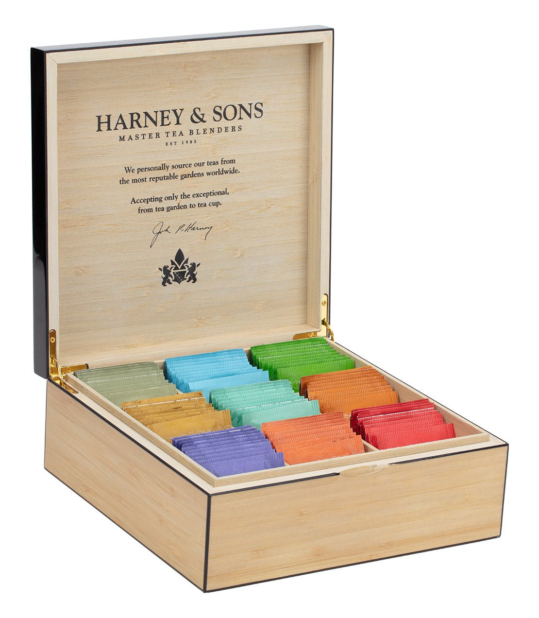 Heirloom Tea Chest Featuring Nine Teas – Teabags - DWELL by CMHarney & Sons Fine Teas