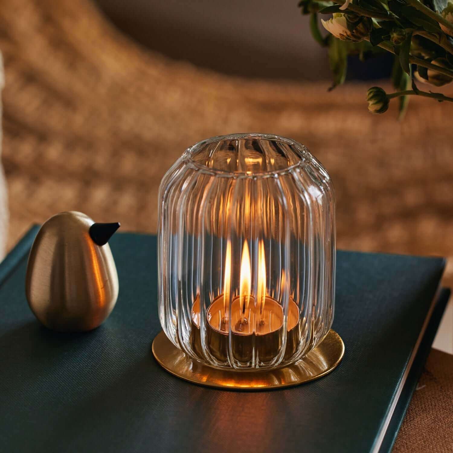 Kira Glass Lantern - set of 2 - DWELL by CM