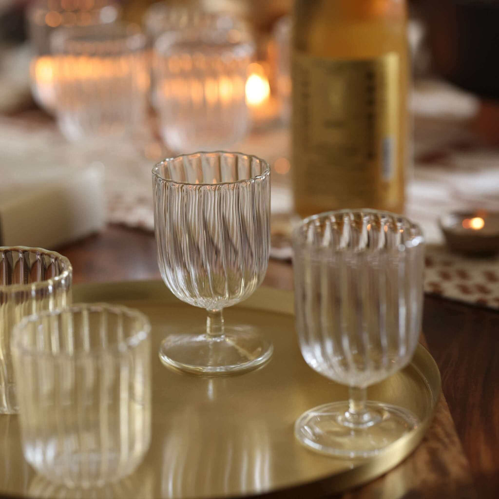 Kira Stemware Chalice - set of 4 - DWELL by CM