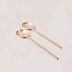 Loop Salad Servers by Fleck - DWELL by CM