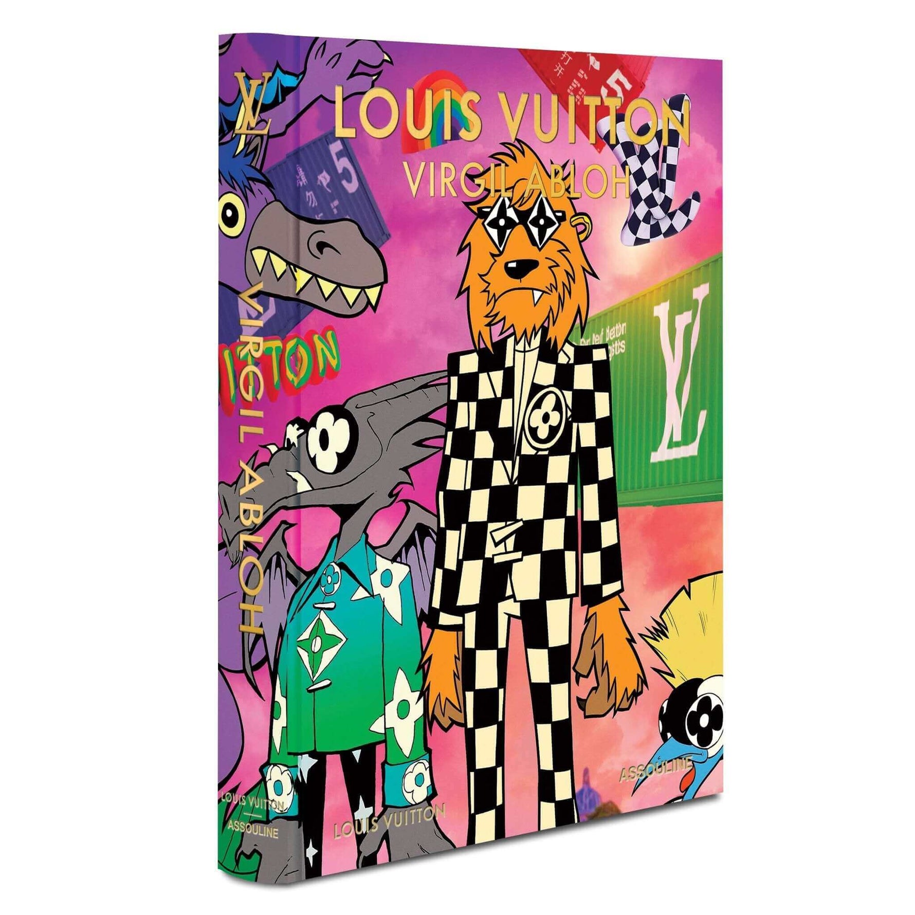 Louis Vuitton x Virgil Abloh Book with Cartoon Cover | Assouline - DWELL by CMAssouline Publishing