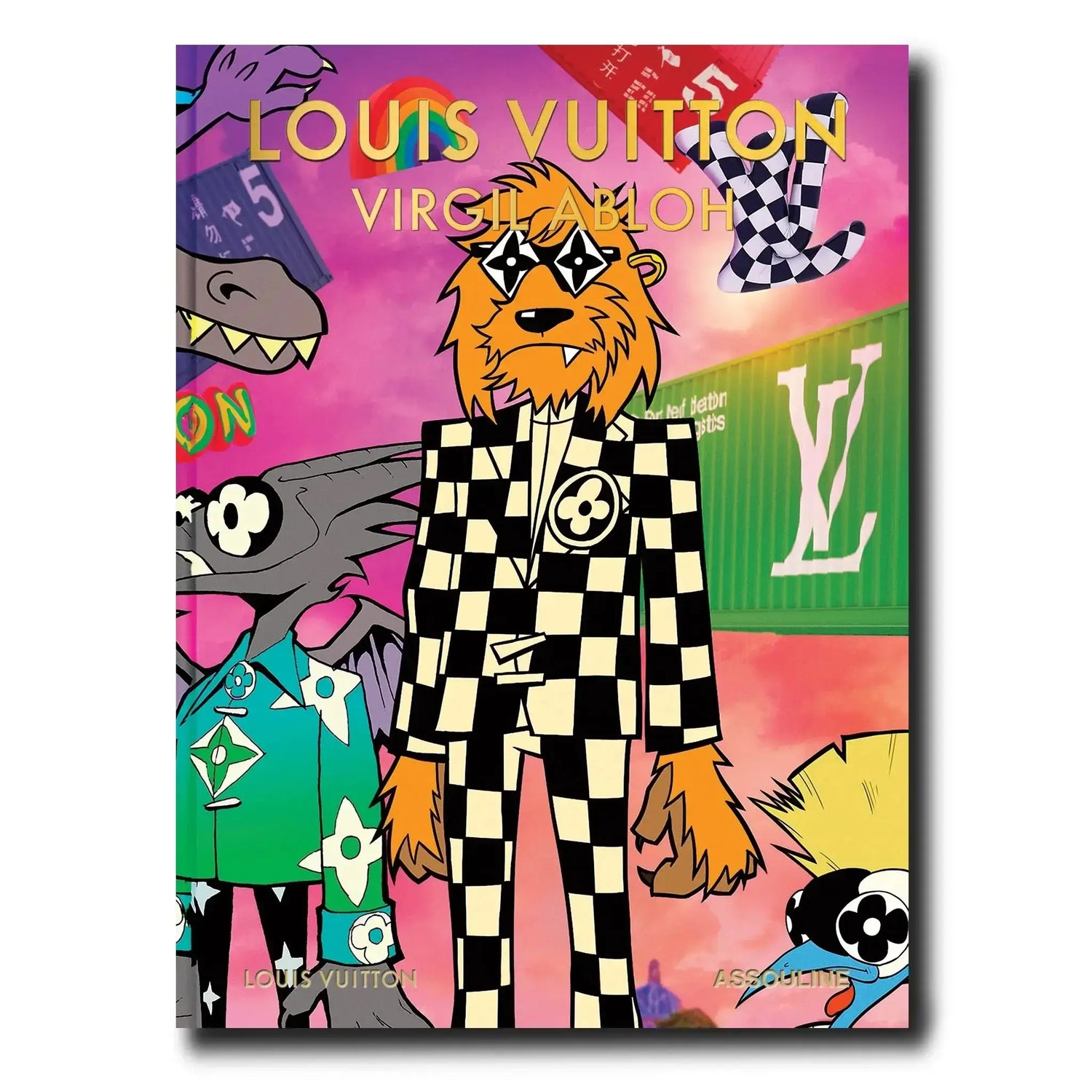 Louis Vuitton x Virgil Abloh Book with Cartoon Cover | Assouline - DWELL by CMAssouline Publishing