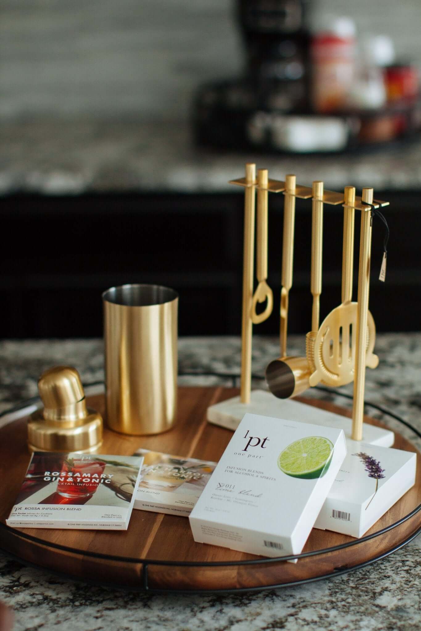 Luxe Gold Cocktail Shaker Set – Elevate Your Home Bar with be HOME - DWELL by CM