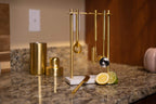 Luxe Gold & Marble Hanging Bar Tool Set by be HOME - DWELL by CMbe HOME