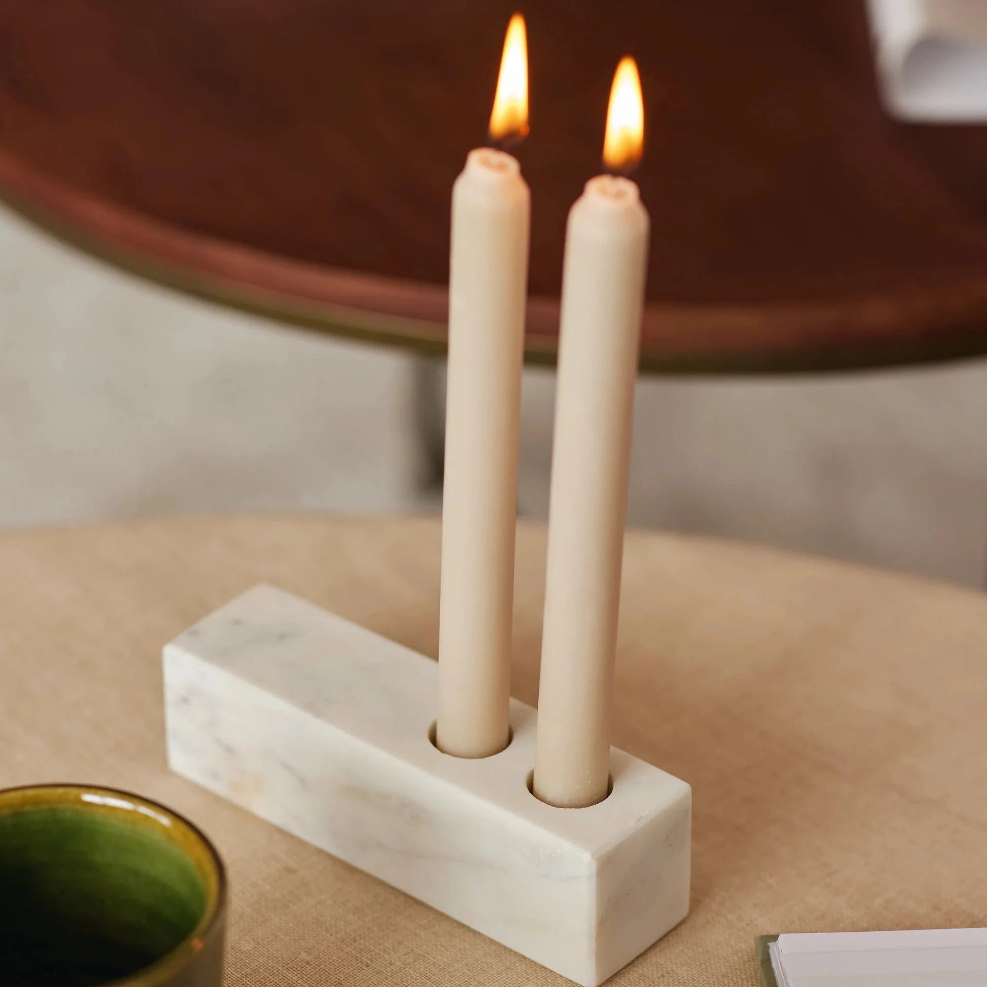Marble Candle Holder - DWELL by CMFleck