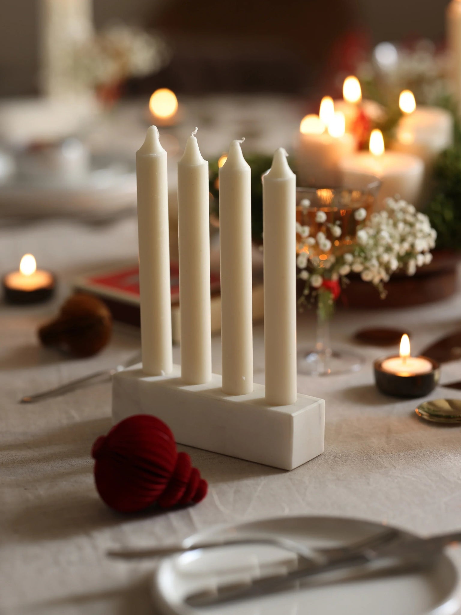 Marble Candle Holder - DWELL by CMFleck