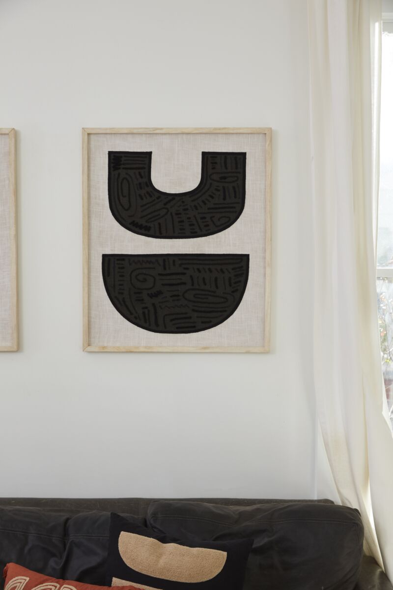 Merritt Wall Art – Modern Embroidered Statement Pieces by Accent Decor - DWELL by CMAccent Décor