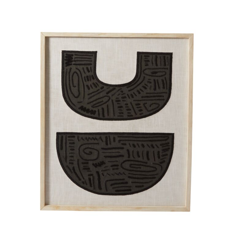 Merritt Wall Art – Modern Embroidered Statement Pieces by Accent Decor - DWELL by CMAccent Décor