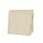 Natural Ivory Napkins (Set of 4) by CECILIADENADIE studio - DWELL by CMMESO