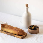 Olive Wood Bread Slicing Board - DWELL by CMGHARYAN Stoneware & More North America