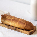 Olive Wood Bread Slicing Board - DWELL by CMGHARYAN Stoneware & More North America