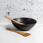 Olive Wood Serving Spatula Forks - Pair - DWELL by CMGHARYAN Stoneware & More North America