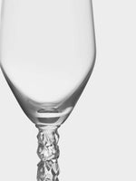 Orrefors Carat Champagne Flutes (8oz): Luminous Elegance by Lena Bergström - DWELL by CM