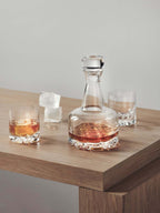 Orrefors Erik 3 - Piece Decanter Set: Modern Scandinavian Elegance for Whiskey Lovers - DWELL by CMOrrefors