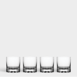 Orrefors Erik Double Old Fashioned Glasses (12oz): Modern Design for Classic Enjoyment (Set of 4) - DWELL by CMOrrefors