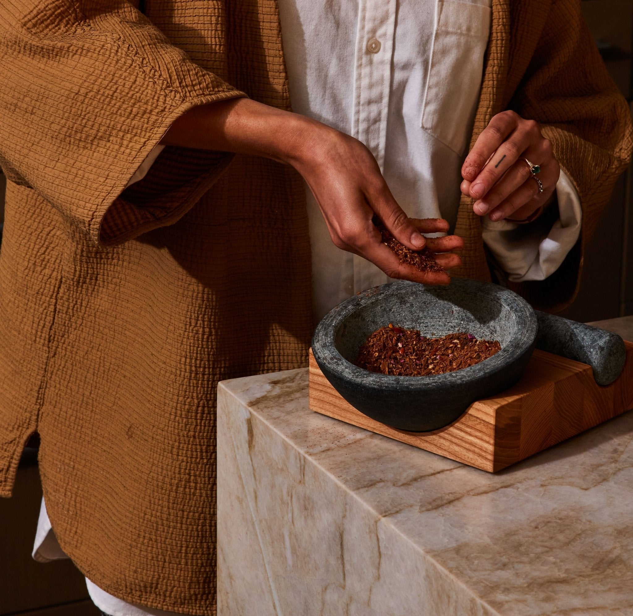 Perch Mortar and Pestle - DWELL by CMHolcomb
