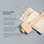 Professional Lewis Ice Bag and Mallet - DWELL by CMViski