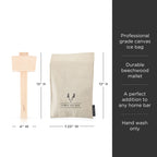 Professional Lewis Ice Bag and Mallet - DWELL by CMViski