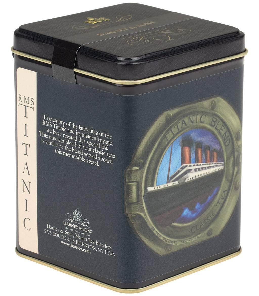 RMS Titanic Blend, Tin of 20 Sachets - DWELL by CMHarney & Sons Fine Teas