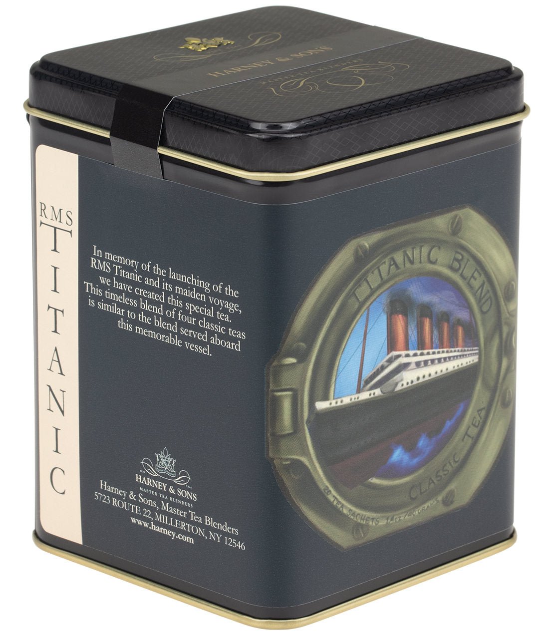 RMS Titanic Blend, Tin of 20 Sachets - DWELL by CMHarney & Sons Fine Teas