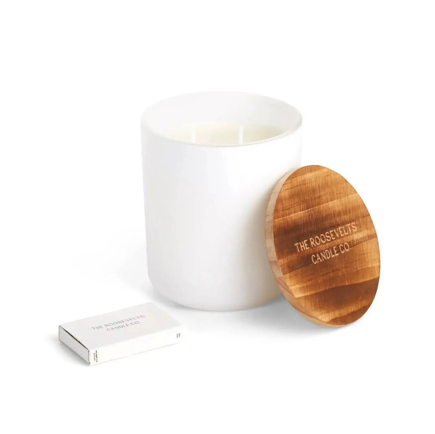 Rocky Mountain National Park Candle: Winter Escape with Leather, Juniper & Spruce - DWELL by CMThe Roosevelts Candle Co