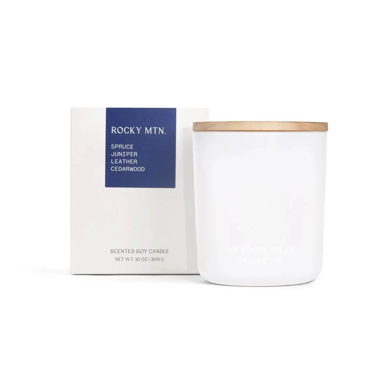 Rocky Mountain National Park Candle: Winter Escape with Leather, Juniper & Spruce - DWELL by CMThe Roosevelts Candle Co