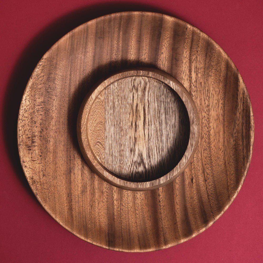 Round Tray - DWELL by CMChechen Wood Design