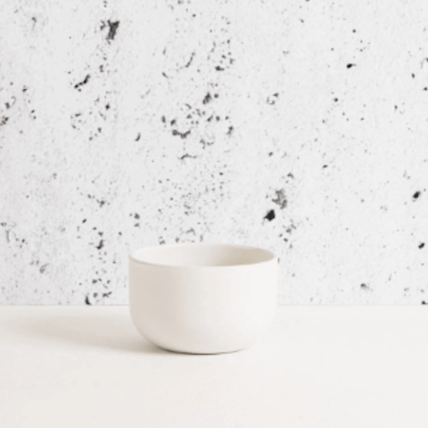 S/4 Tunisian Bowl - Matte White - DWELL by CMGHARYAN Stoneware & More North America